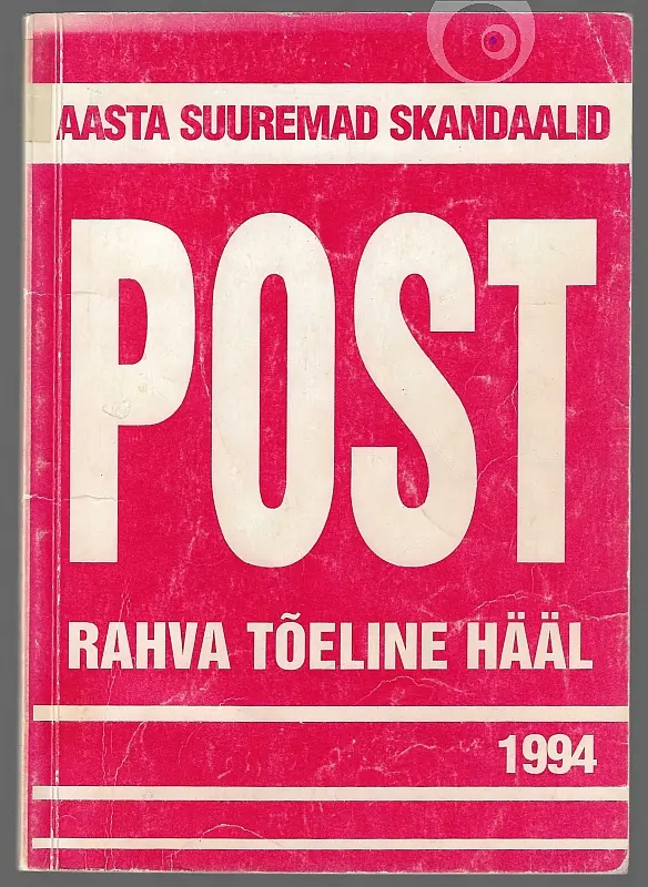"Post: aastaraamat 1994" 1994a Hendrik Alla, Sven Haljand, Ti…