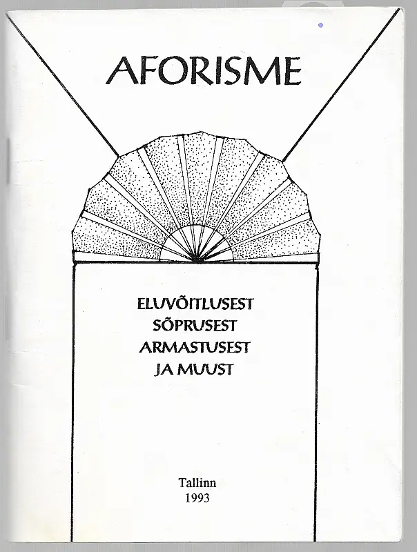 "Aforisme" 1993a Mai Eha (k)