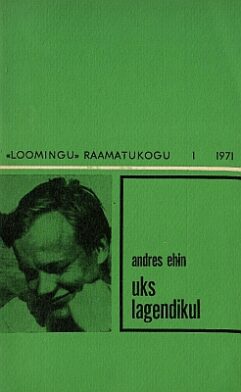 "Tolmust ja värvidest" 1967a 56lk Jaan Kaplinski