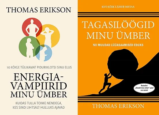 "Energiavampiirid", "Tagasilöögid minu ümber" 2023a Thomas Erikson