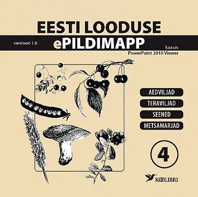 "Eesti looduse epildimapp" (CD; 4. osa) 2017a Tiina Tomingas