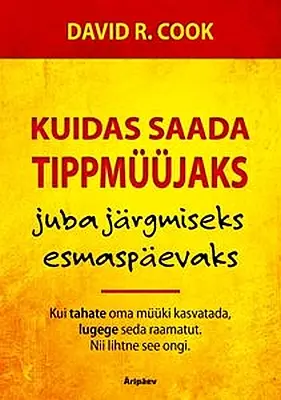 "Kuidas saada tippmüüjaks" 2018a David Cook